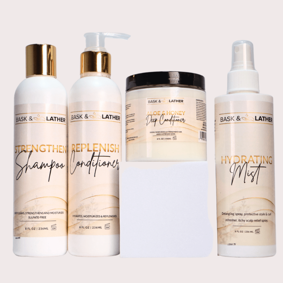 Wash Day Bundle - Limited Time Offer - Bask And Lather Store