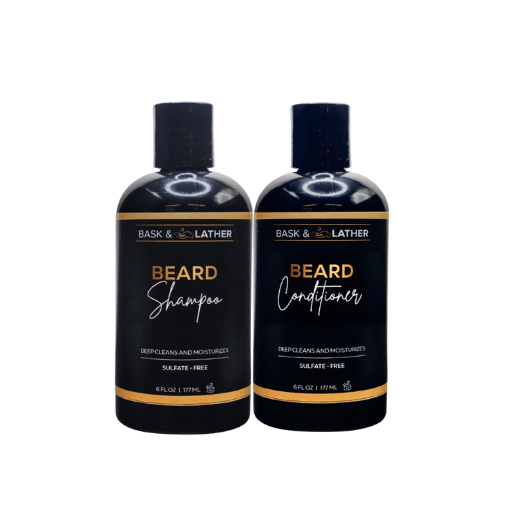 Beard Shampoo & Conditioner Bundle - Bask And Lather Store