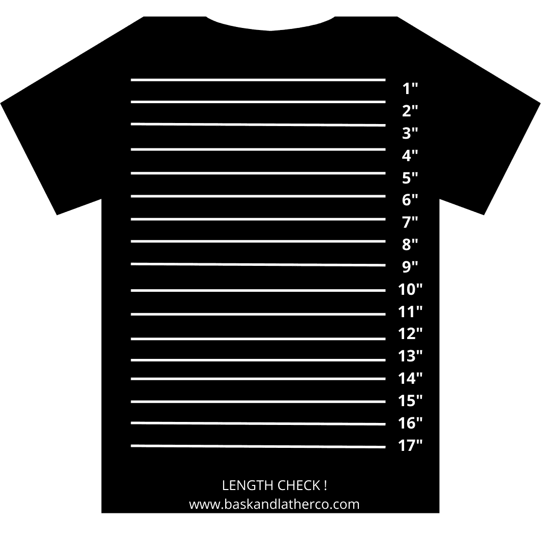 length-check-t-shirt - Bask And Lather Store