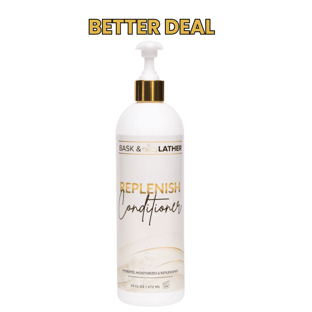 XL Replenish Conditioner (XL Size) - Bask And Lather Store
