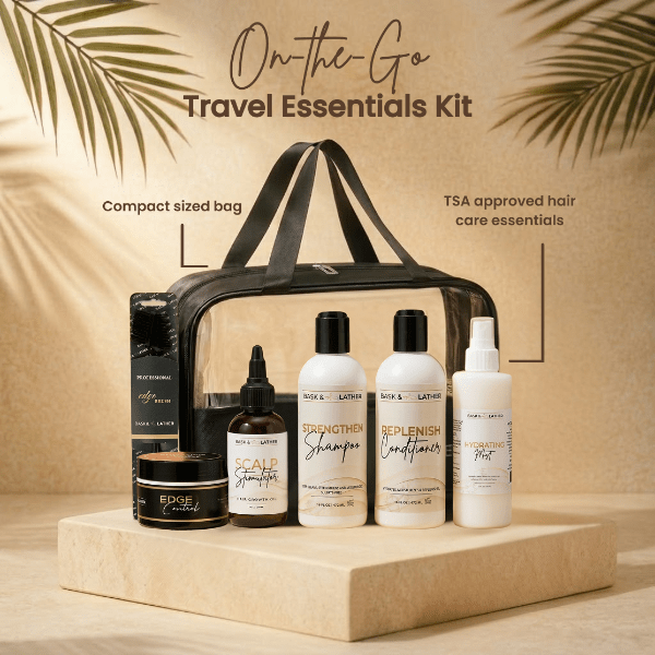 On-The-Go Travel Essentials Kit - Bask And Lather Store