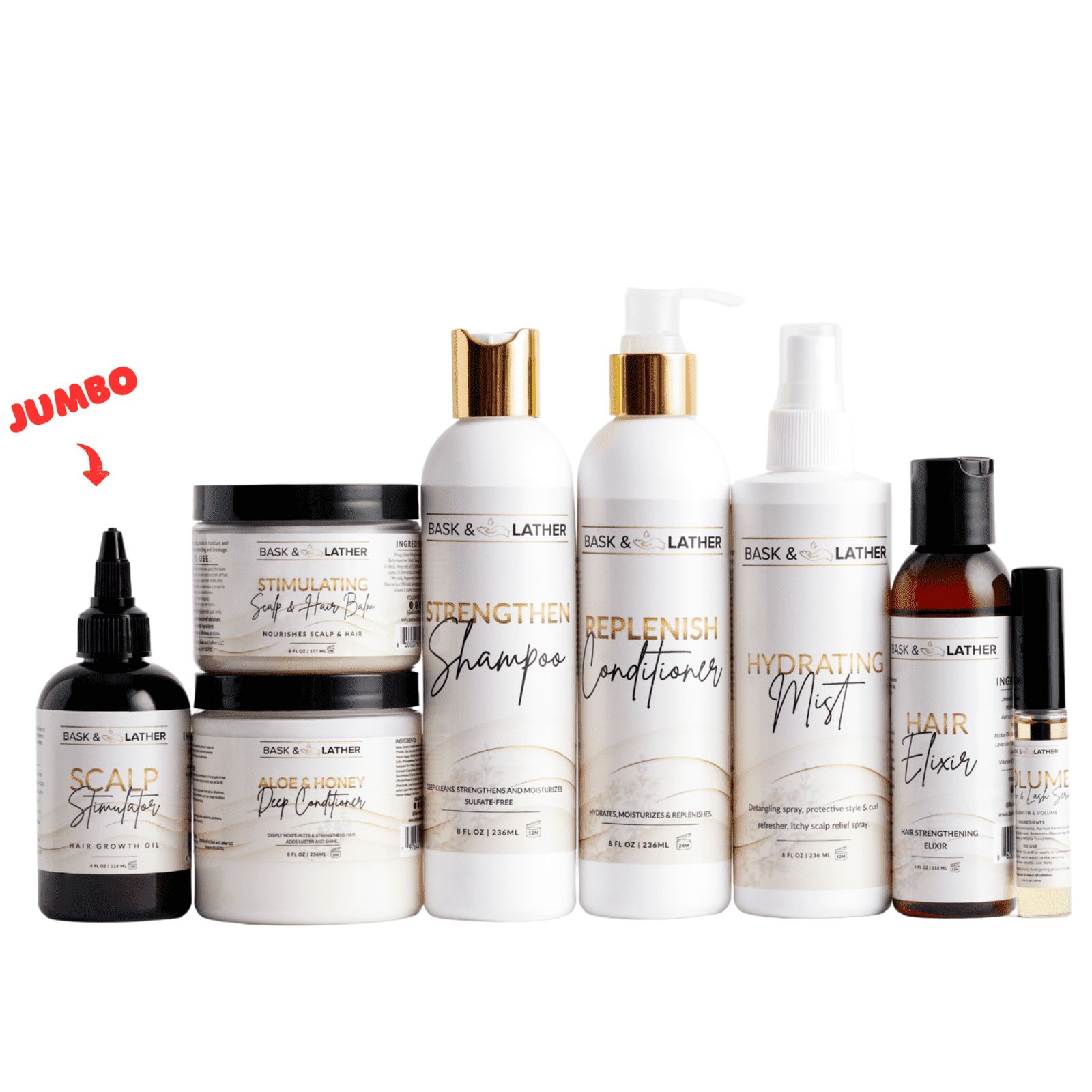Ultimate Healthy Hair Care Bundle - Limited Edition - Bask And Lather Store