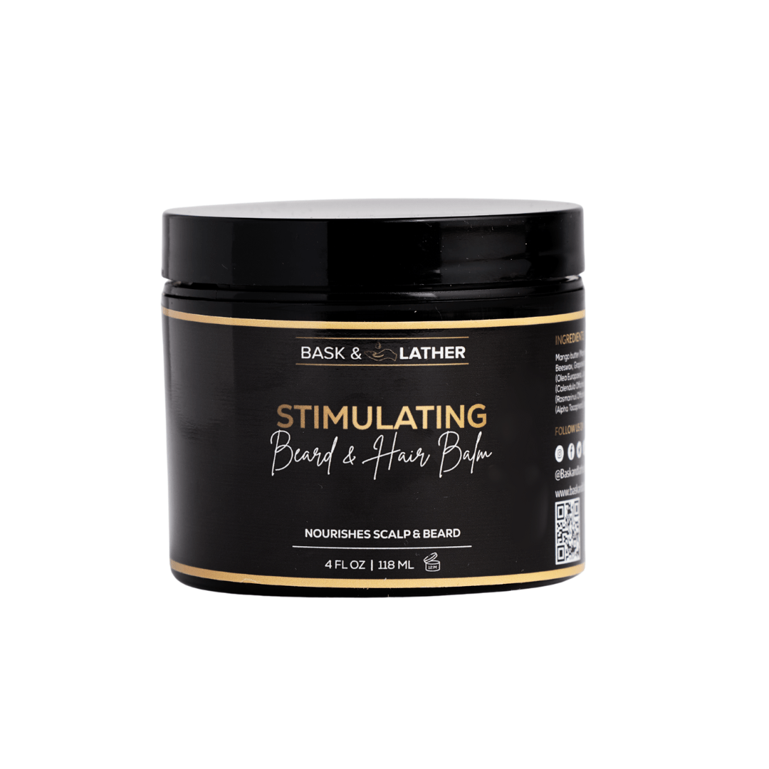 Stimulating Beard & Hair Balm - Bask And Lather Store