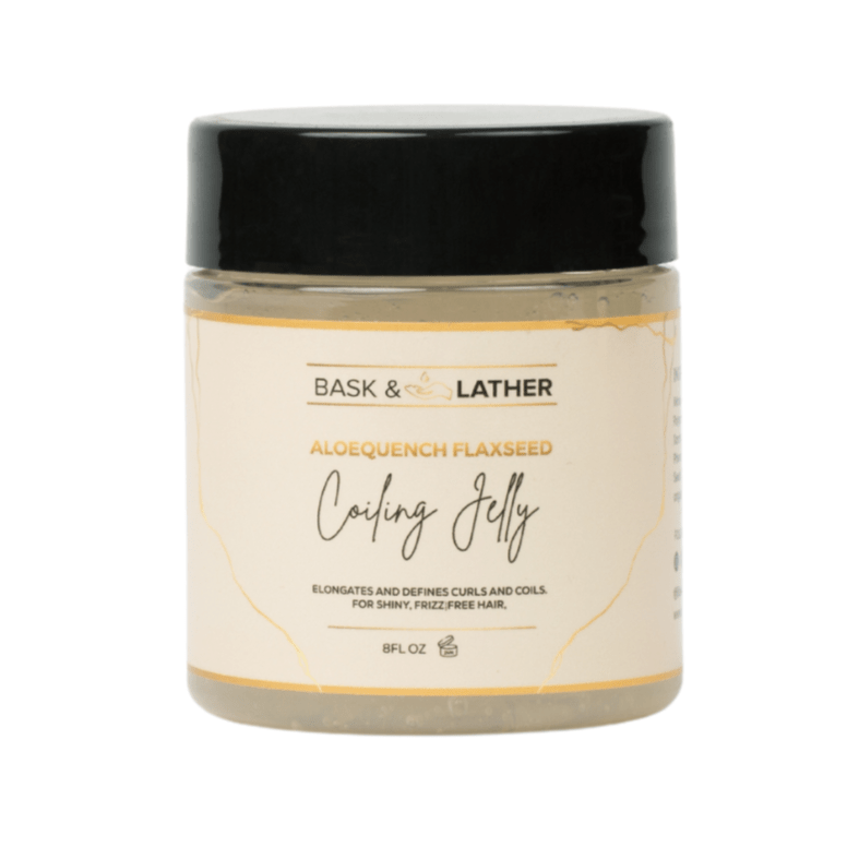 Aloequench Flaxseed Coiling Jelly - Bask And Lather Store