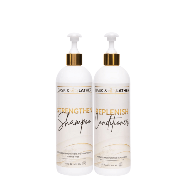 XL Strengthen & Replenish Shampoo & Conditioner Anti-Breakage Set