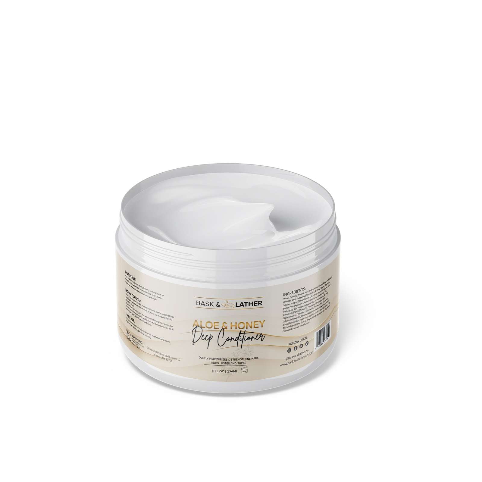 aloe-honey-deep-conditioner - Bask And Lather Store