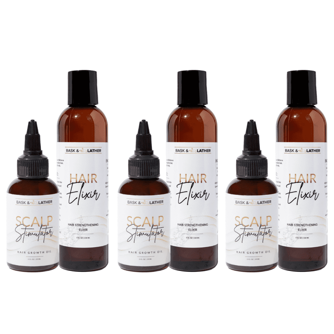 Grow It and Keep It Bundle- 3 Month Supply - Bask And Lather Store