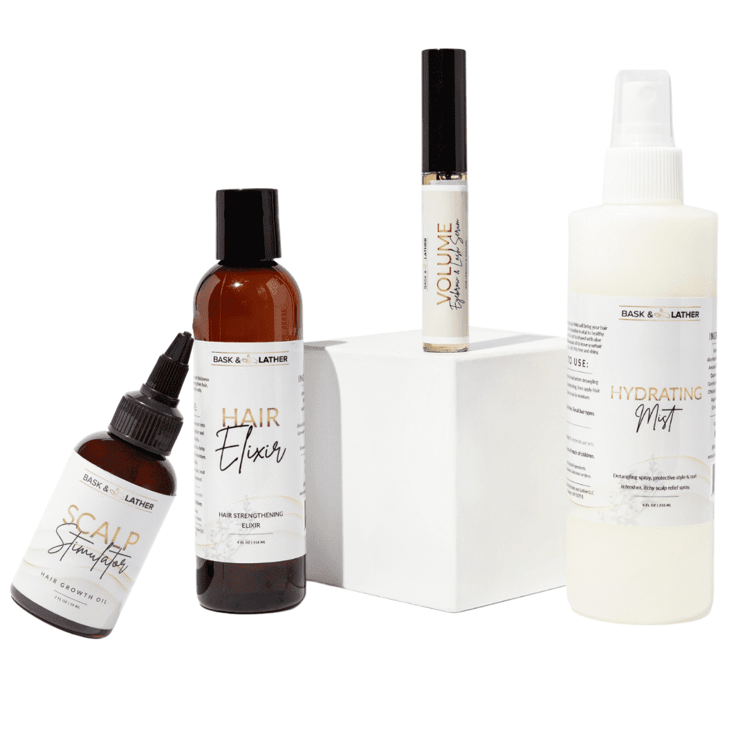 Healthy Hair & Lashes bundle - Bask And Lather Store